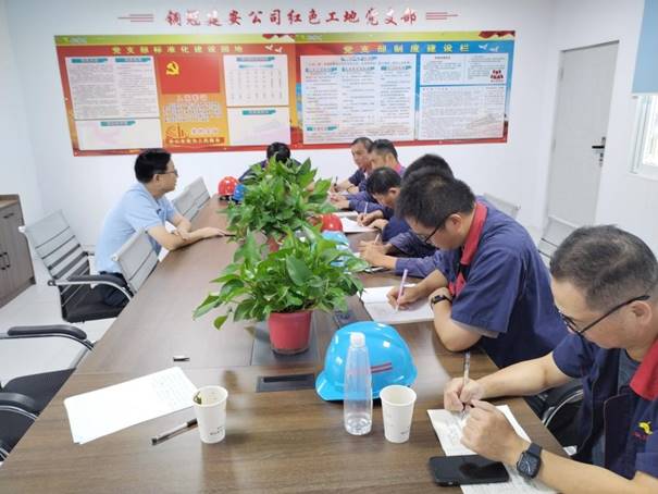 公司開展第三季度安全、環(huán)保、消防綜合檢查 